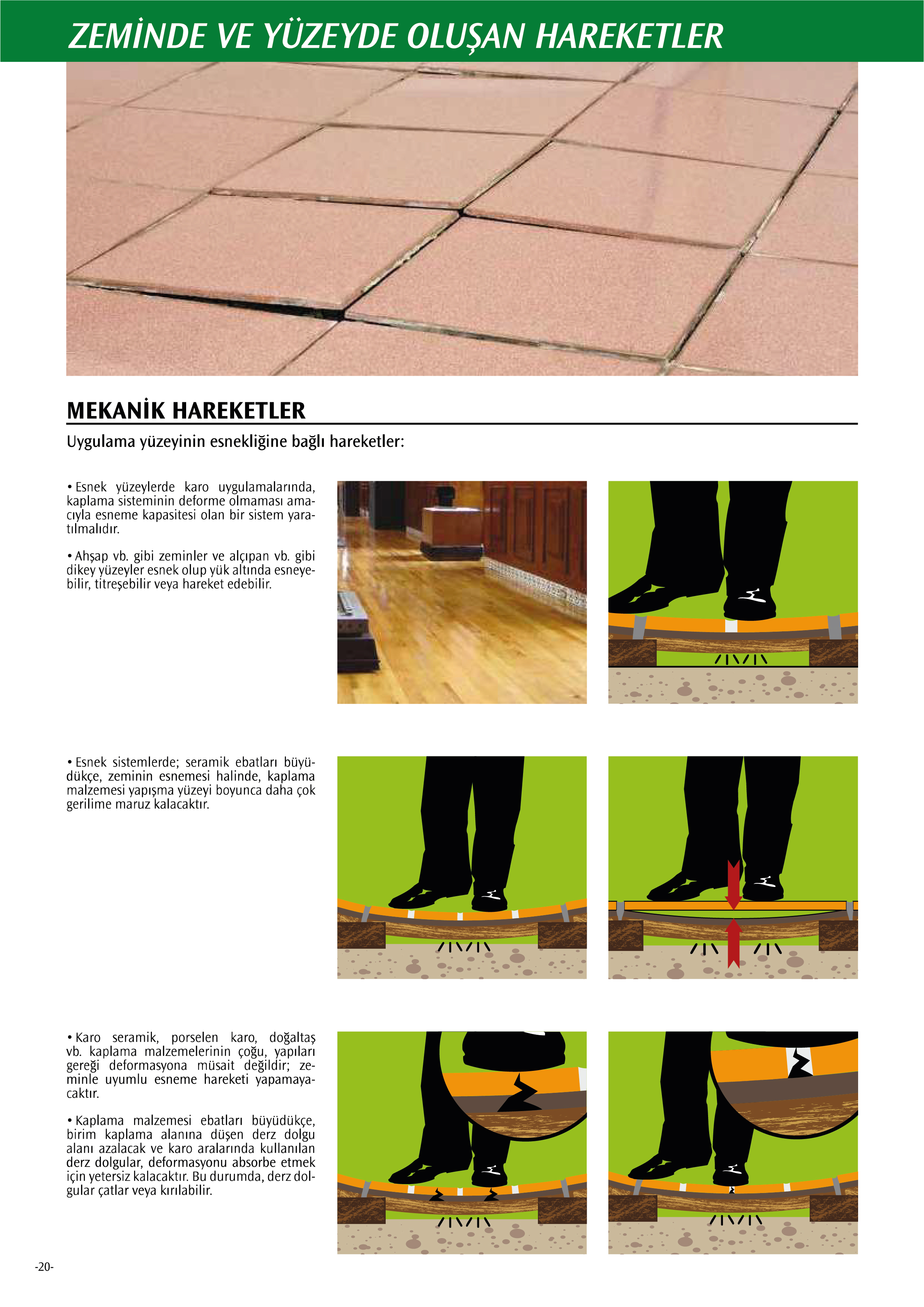Zeminde ve Yüzeyde Oluşan Hareketler